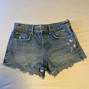 Free People Jean Shorts